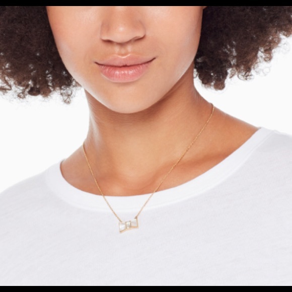Kate Spade bow mini pendant - Picture 2 of 4